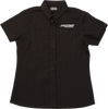 MOOSE OFFROAD Women's Moose Offroad Shop Shirt - Black - Large MRS01S7BCHLR