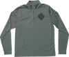 MOOSE OFFROAD Spin Sync Quarter Zip Pullover - Gray - XL 3050-6972