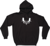MOOSE OFFROAD MUD Euro Hoodie - Black - Medium 3050-6965