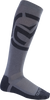 MOOSE OFFROAD Qualifier Socks - Black/Gray - Large/XL 3431-0898
