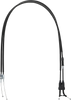 MOOSE OFFROAD Black Vinyl Throttle Cable - Stock Length - Honda 45-1273