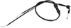 MOOSE OFFROAD Black Vinyl Throttle Cable - 33" - Yamaha 45-1210