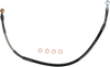 MOOSE OFFROAD Brake Line - Rear - Stainless Steel - Yamaha Y01-2-010/P