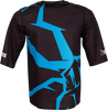 MOOSE OFFROAD MTB 3/4-Sleeve Jersey - Blue - Large 5020-0252