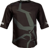 MOOSE OFFROAD MTB 3/4-Sleeve Jersey - Black - Large 5020-0240