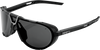 100% Westcraft Sunglasses - Matte Black - Smoke Lens 61046-102-01