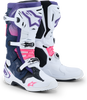 Tech 10 Wht/Violet/Nvy Bl/Pnk Fl 10
