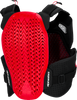A 4 Plasma Chest Protector Blk/Red/Wht Md/Lg