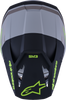 Sm3 Radium Helmet Gry/Blk/Ylw Fluo Matt Xl
