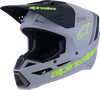 Sm3 Radium Helmet Gry/Blk/Ylw Fluo Matt Sm