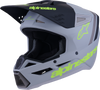 Sm3 Radium Helmet Gry/Blk/Ylw Fluo Matt 2x