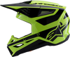 Sm3 Heat Helmet Yellow Fluo/Black Glossy Xl