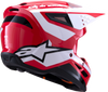 Sm3 Heat Helmet Red/White/Black Glossy Xl