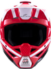 Sm3 Heat Helmet Red/White/Black Glossy Sm