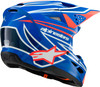 Sm3 Youth Wurx Helmet Blue/Red/Wht/Blk Ys
