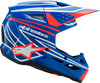 Sm3 Youth Wurx Helmet Blue/Red/Wht/Blk Ym