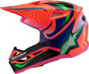 Sm3 Youth Deegan Helmet Orng Flo/Prpl/Pnk Fluo Ys