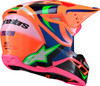 Sm3 Youth Deegan Helmet Orng Flo/Prpl/Pnk Fluo Yl