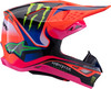 S M10 Deegan Helmet Orng Flo/Prpl/Pnk Fluo Sm