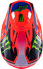 S M10 Deegan Helmet Orng Flo/Prpl/Pnk Fluo Md
