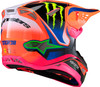 S M10 Deegan Helmet Orng Flo/Prpl/Pnk Fluo 2x