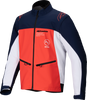 Lite Dura Softshell Jacket Navy/Hot Orange/White Sm
