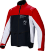 Lite Dura Softshell Jacket Black/Bright Red/White Lg