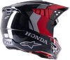 Honda S M5 Helmet Black/Red Glossy Xl