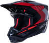 Honda S M5 Helmet Black/Red Glossy Xl