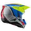 S M5 Sail Helmet Ylw Fluo/Enamel Blu/Slv G Md