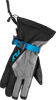 Title Gauntlet Gloves Light Grey/Black/Blue Md