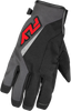 Title Gloves Grey/Black/Red 3x
