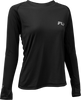 Wmn's Lightwght Baselayer Top Black 3x