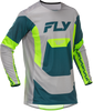 Lite Jersey Grey/Lime/Teal Md