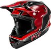 Yth Werx R Flow Carbon Hlmt Black Carbon/Red Yl