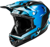 Werx R Flow Carbon Helmet Black Carbon/Blue/White Md