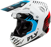 Formula Cp Slice Helmet White/Red/Cyan Sm