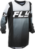 Youth F 16 Jersey Black/White Yxl