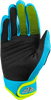 Youth F 16 Gloves Blue/Hi Vis Y2xs