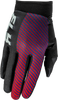 Youth F 16 Gloves Black/Red/Purple Ys