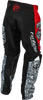 Youth Kinetic Mutant Pants Red/White/Black Sz 18