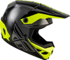 Kinetic Crest Helmet Grey/Black/Hi Vis Lg