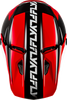 Kinetic Crest Helmet Red/Black/White Md