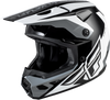 Kinetic Crest Helmet Black/White/Grey Xl