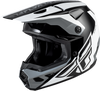 Kinetic Crest Helmet Black/White/Grey Sm
