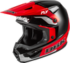 Kinetic Dbk Helmet Black/Red/Grey Sm