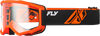 Focus Goggle Black/Orange W/ Clear Lens