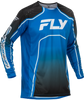 Rayce Bicycle Jersey Blue/Black/White Lg