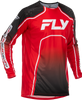 Youth Rayce Bicycle Jersey Red/Black/White Ys
