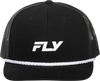Fly Trucker Hat Black